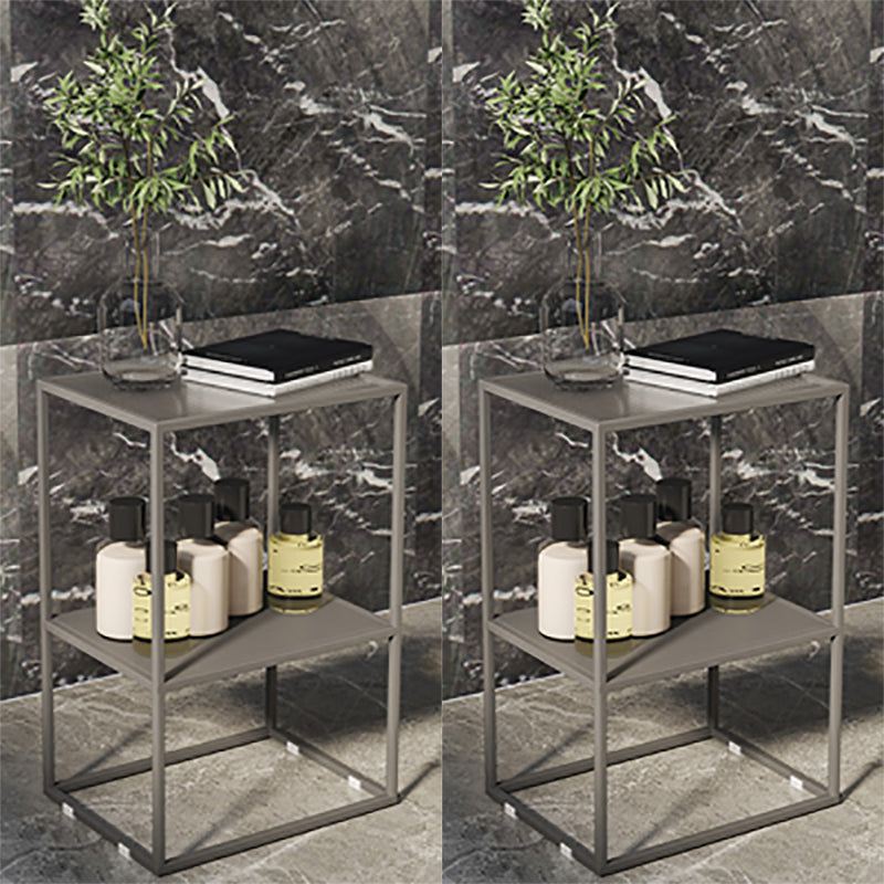 Comobilismo industriale in vetro da comodino da comodino per camera da letto