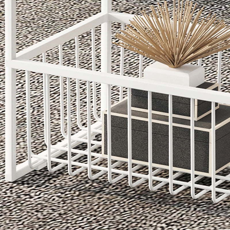 Comobilismo industriale in vetro da comodino da comodino per camera da letto