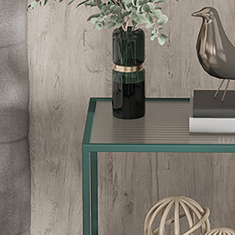 Comobilismo industriale in vetro da comodino da comodino per camera da letto