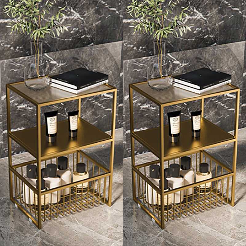 Comobilismo industriale in vetro da comodino da comodino per camera da letto