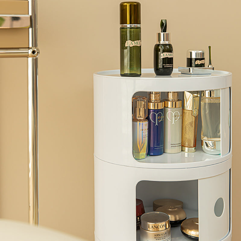 Mesa de noche de plástico derecha del gabinete de cama moderno para el dormitorio