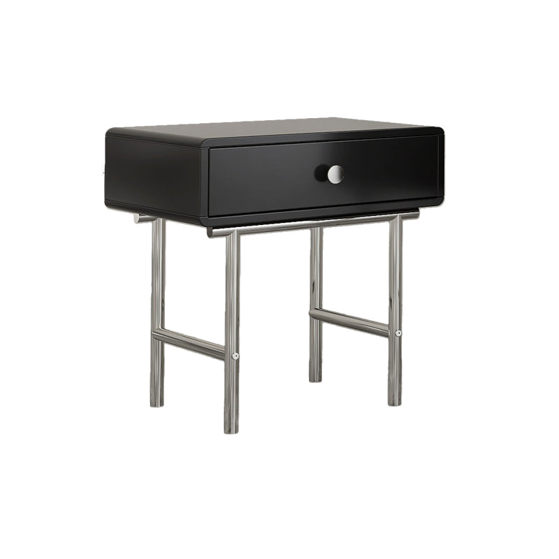 Comodino ingegnerizzato in legno comodino industriale mobile per camera da letto