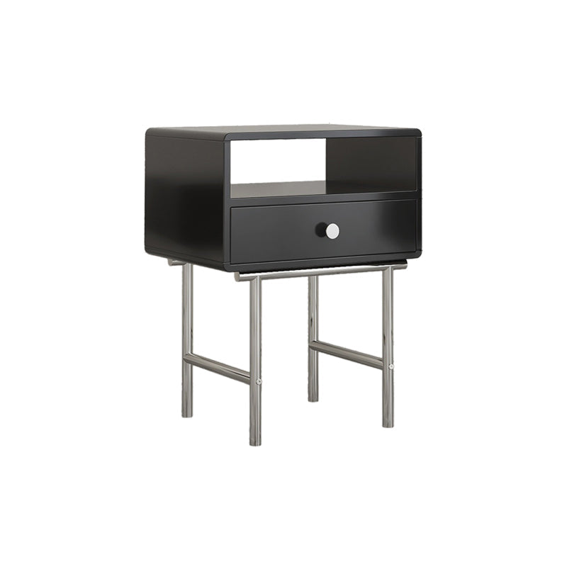 Comodino ingegnerizzato in legno comodino industriale mobile per camera da letto