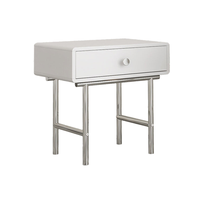 Comodino ingegnerizzato in legno comodino industriale mobile per camera da letto