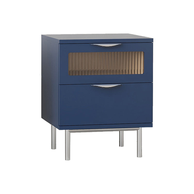 Comodino ingegnerizzato in legno comodino industriale mobile per camera da letto