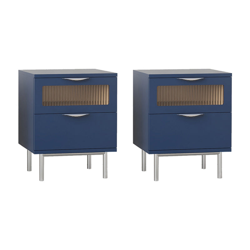 Comodino ingegnerizzato in legno comodino industriale mobile per camera da letto