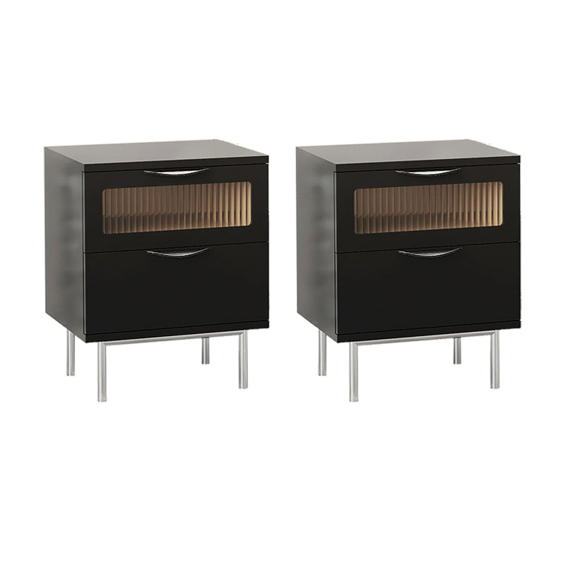 Comodino ingegnerizzato in legno comodino industriale mobile per camera da letto