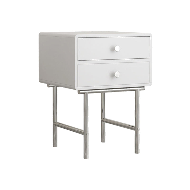 Comodino ingegnerizzato in legno comodino industriale mobile per camera da letto