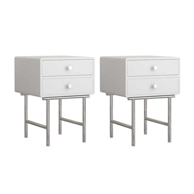 Comodino ingegnerizzato in legno comodino industriale mobile per camera da letto