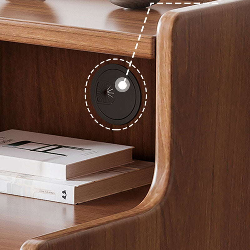 モダンな引き出しストレージナイトテーブル製造された木製ベッドサイドキャビネット