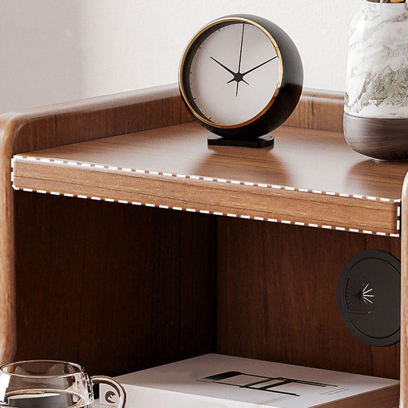 Moderne lade opslag nachttafel vervaardigd houten bedkast