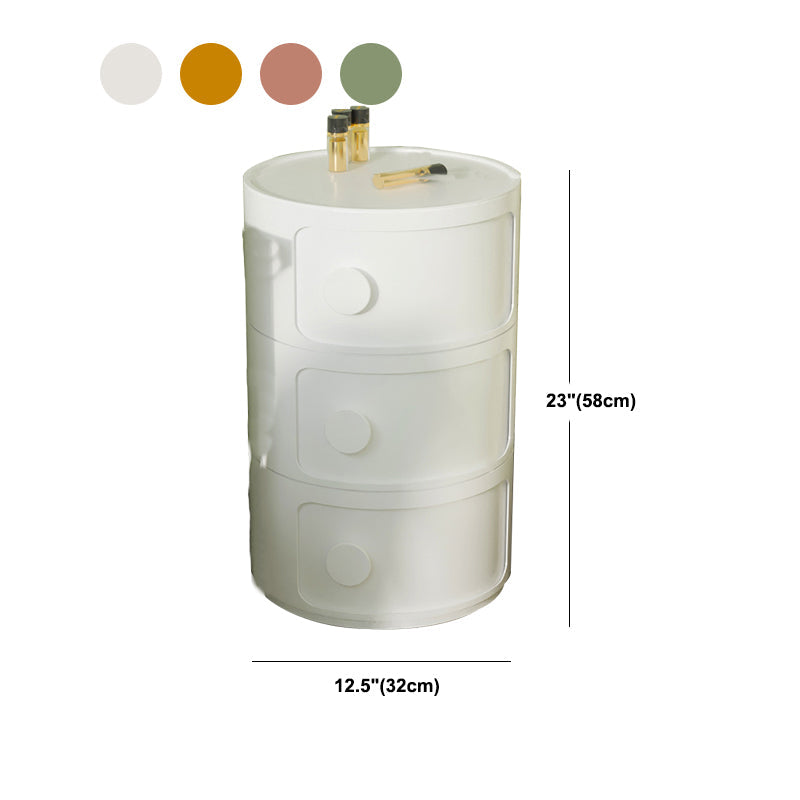 Modern creatief bedkast plastic nachtkastje voor woonkamer