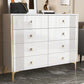 Glam Stone Bedroom Chest Horizontal Storage Chest with Drawers Clearhalo 'Bedroom Furniture' 'Dressers & Chests' 'dressers_chests' 'furn' 'furn_dressers_chests' 'Furniture' 6213490