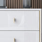 Glam Stone Bedroom Chest Horizontal Storage Chest with Drawers Clearhalo 'Bedroom Furniture' 'Dressers & Chests' 'dressers_chests' 'furn' 'furn_dressers_chests' 'Furniture' 6213493