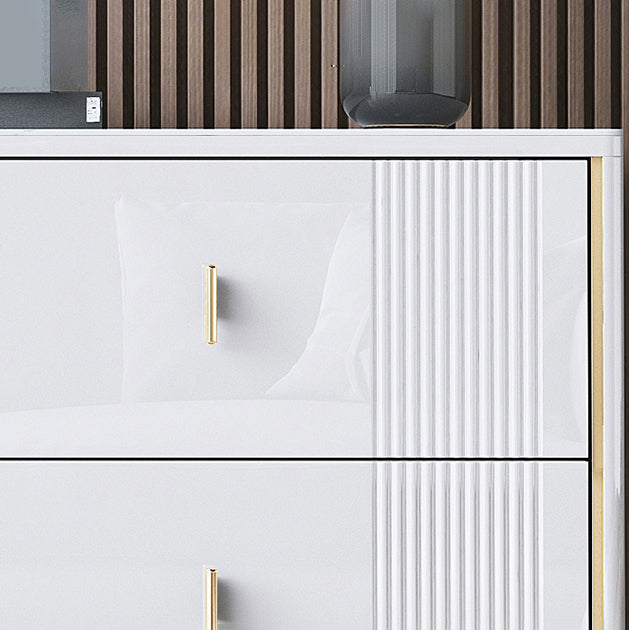 Glam Stone Bedroom Chest Horizontal Storage Chest with Drawers Clearhalo 'Bedroom Furniture' 'Dressers & Chests' 'dressers_chests' 'furn' 'furn_dressers_chests' 'Furniture' 6213493