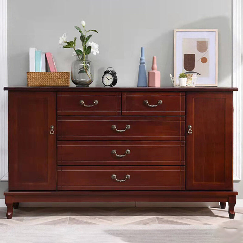 Traditional Bedroom 16" Wide Chest Wooden Storage Chest with Drawers