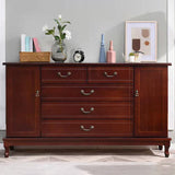 伝統的なベッドルーム16 "幅の胸の木製の収納チェストと引き出し付き