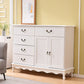 Traditional Bedroom 16" Wide Chest Wooden Storage Chest with Drawers
