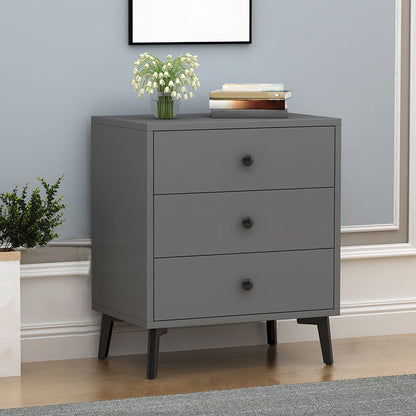 Cómoda de almacenamiento vertical de madera de ingeniería Glam, cómoda para dormitorio con cajones