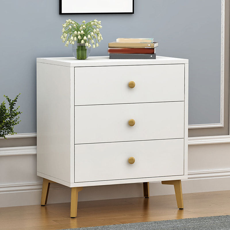 Cómoda de almacenamiento vertical de madera de ingeniería Glam, cómoda para dormitorio con cajones