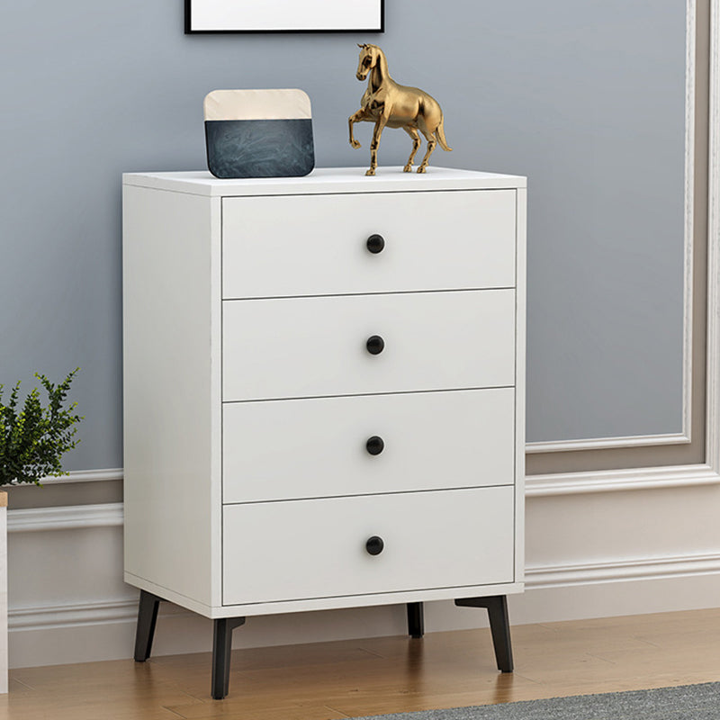 Cómoda de almacenamiento vertical de madera de ingeniería Glam, cómoda para dormitorio con cajones