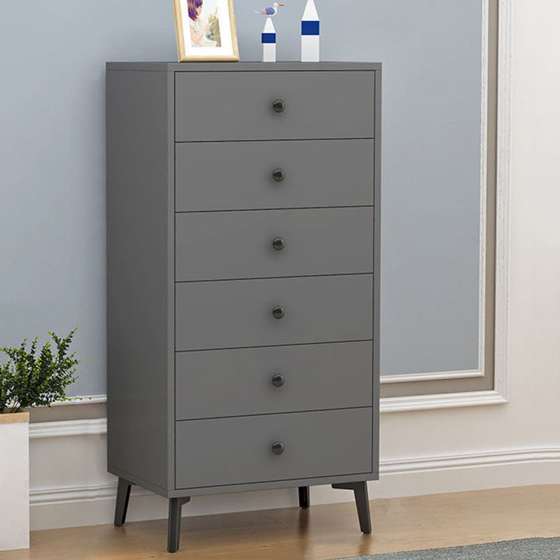 Cómoda de almacenamiento vertical de madera de ingeniería Glam, cómoda para dormitorio con cajones