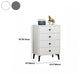 Cómoda de almacenamiento vertical de madera de ingeniería Glam, cómoda para dormitorio con cajones