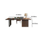 Industrial Wooden Office Desk Rectangular Black Writing Desk Clearhalo 'furn' 'furn_office_desk' 'Furniture' 'Office Desks' 'Office Furniture' 'office_desk' 6214248
