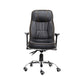 Black Contemporary Executive Chair Upholstered Managers Chair Clearhalo 'furn' 'furn_office_chair' 'Furniture' 'Office Chairs' 'Office Furniture' 'office_chair' 6214510