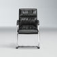 Arms Included Contemporary Desk Chair High Back Faux Leather Chair Clearhalo 'furn' 'furn_office_chair' 'Furniture' 'Office Chairs' 'Office Furniture' 'office_chair' 6214522