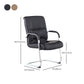 Arms Included Contemporary Desk Chair High Back Faux Leather Chair Clearhalo 'furn' 'furn_office_chair' 'Furniture' 'Office Chairs' 'Office Furniture' 'office_chair' 6214533