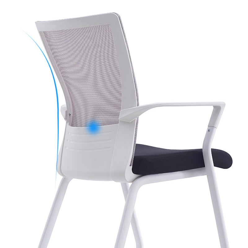 21"W Contemporary Office Chair Breathable Air Grid Upholstered Desk Chair Clearhalo 'furn' 'furn_office_chair' 'Furniture' 'Office Chairs' 'Office Furniture' 'office_chair' 6214636