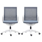 20" Wide Contemporary Office Chair Breathable AirGrid Upholstered Desk Chair