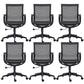 20" Wide Contemporary Office Chair Breathable AirGrid Upholstered Desk Chair