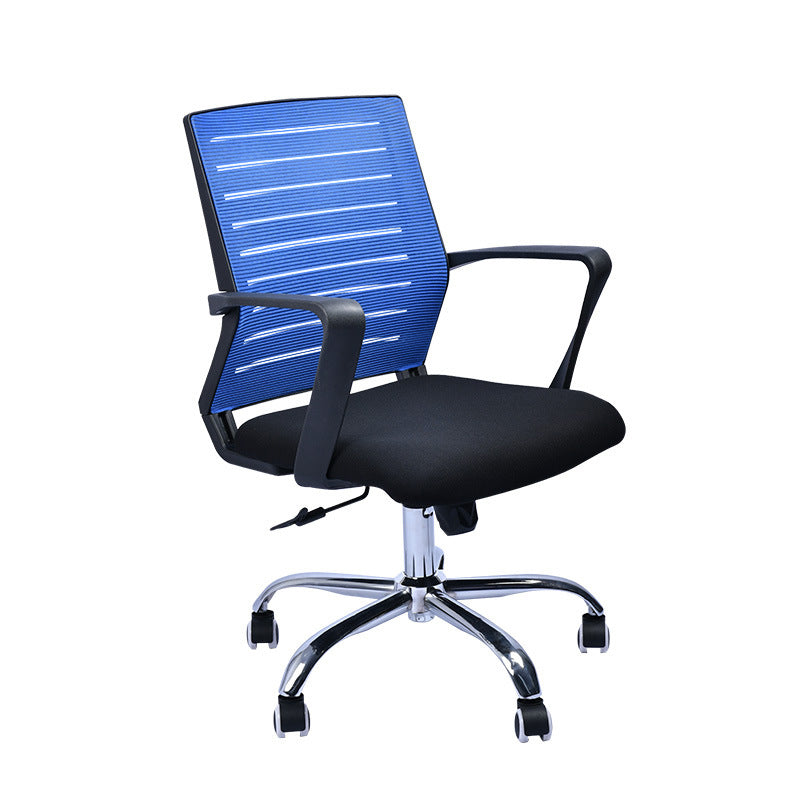 Zeitgenössischer Schwenkstuhl Mikrofaser Task Arm Stuhl mit Rädern