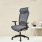 Modern Desk Chair Mesh Computer Chair Adjustable Chair in Black 1 Piece Nylon With Headrest Clearhalo 'furn' 'furn_office_chair' 'Furniture' 'Office Chairs' 'Office Furniture' 'office_chair' 6214790