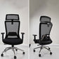 Modern Desk Chair Mesh Computer Chair Adjustable Chair in Black Clearhalo 'furn' 'furn_office_chair' 'Furniture' 'Office Chairs' 'Office Furniture' 'office_chair' 6214793