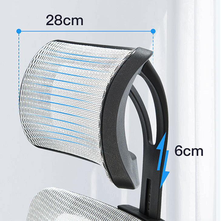 Silla de oficina contemporánea Silla de malla para computadora Silla de trabajo ergonómica con ruedas