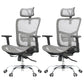 Silla de oficina contemporánea Silla de malla para computadora Silla de trabajo ergonómica con ruedas