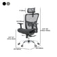 Silla de oficina contemporánea Silla de malla para computadora Silla de trabajo ergonómica con ruedas