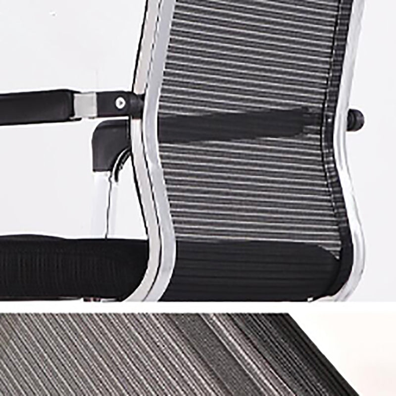 Moderne Fixed Arms Office Stuhl atmungsaktive Airgrid Schreibtischstuhl
