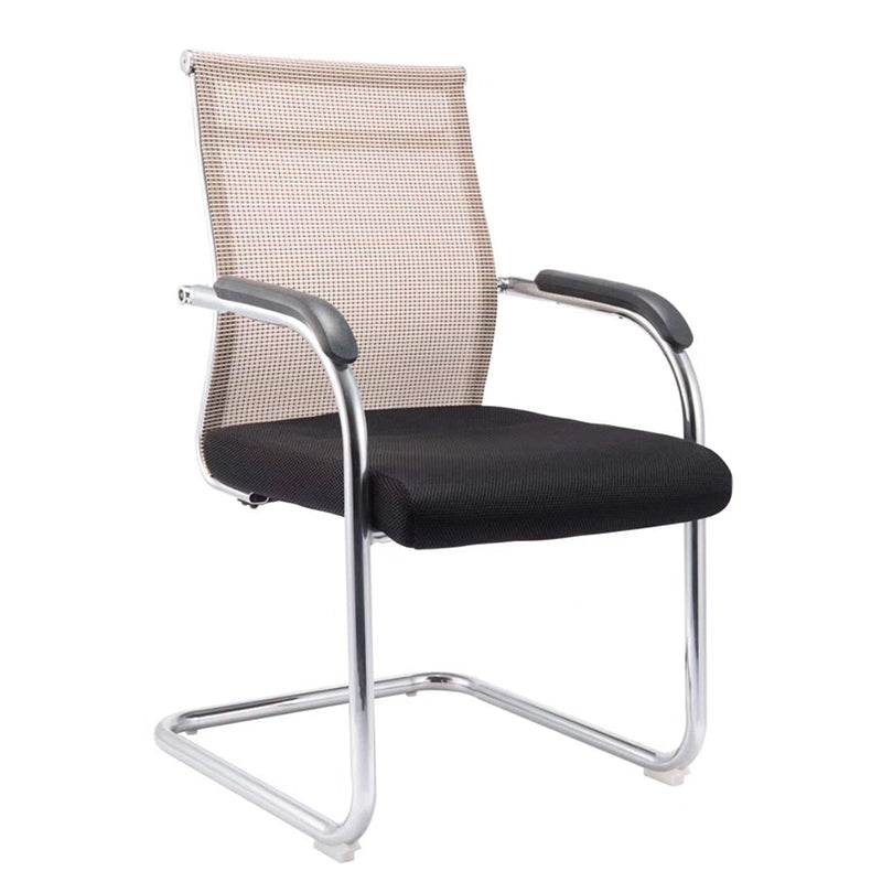 Moderne Fixed Arms Office Stuhl atmungsaktive Airgrid Schreibtischstuhl