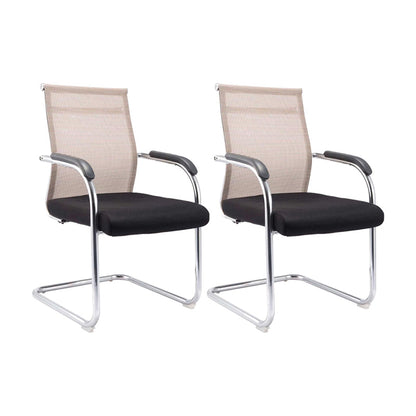 Moderne Fixed Arms Office Stuhl atmungsaktive Airgrid Schreibtischstuhl