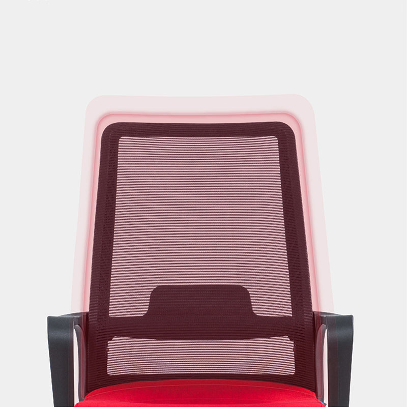 Contemporary Breathable Air Grid Office Chair Microfiber Task High Back Chair Clearhalo 'furn' 'furn_office_chair' 'Furniture' 'Office Chairs' 'Office Furniture' 'office_chair' 6214919