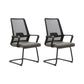 Contemporary Breathable Air Grid Office Chair Microfiber Task High Back Chair Grey 2 Piece Set Clearhalo 'furn' 'furn_office_chair' 'Furniture' 'Office Chairs' 'Office Furniture' 'office_chair' 6214934
