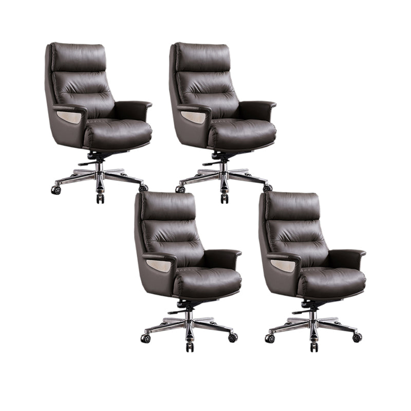 Eigentijdse ergonomische managersstoel Verstelbare directiestoel met hoge rugleuning