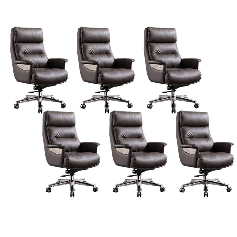 Eigentijdse ergonomische managersstoel Verstelbare directiestoel met hoge rugleuning