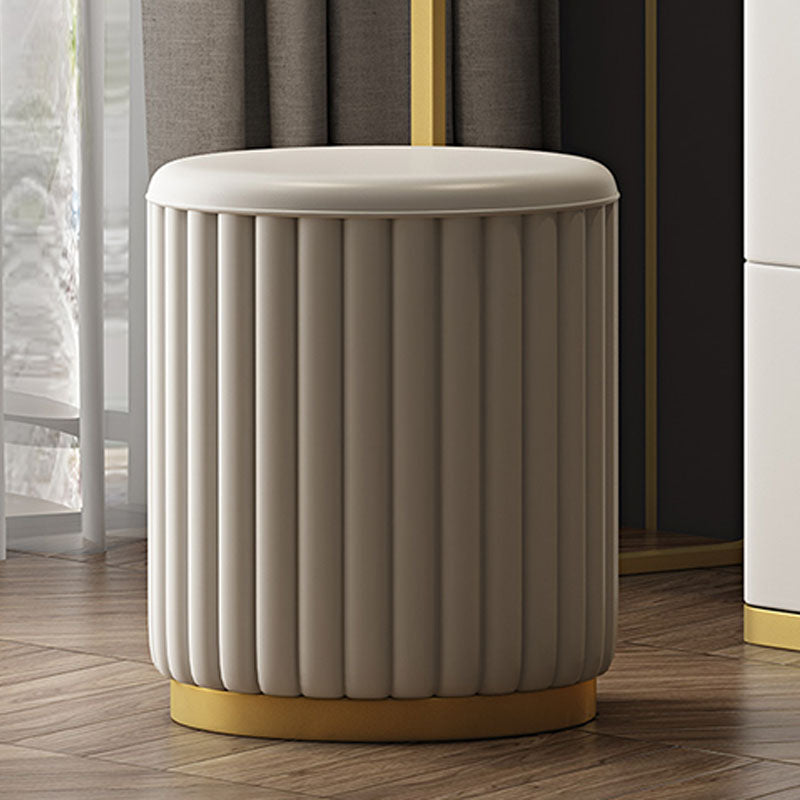 Glam Glass Top Vanity Dressing Table Set 3-Drawer Make-up Vanity Clearhalo 'Bedroom Furniture' 'furn' 'furn_makeup_vanities' 'Furniture' 'Makeup Vanities' 'makeup_vanities' 6215841