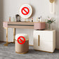 Glam Wood Makeup Vanity Desk Glass Top 4 Drawer Dressing Table Makeup Vanity Pink Clearhalo 'Bedroom Furniture' 'furn' 'furn_makeup_vanities' 'Furniture' 'Makeup Vanities' 'makeup_vanities' 6215919