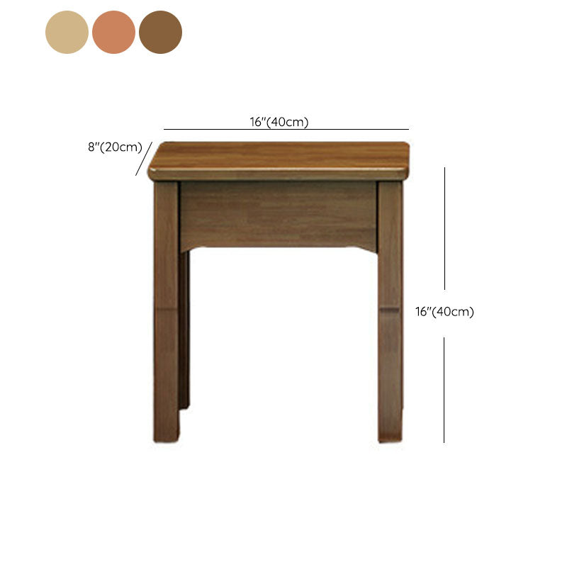 Traditional Bedroom Solid Wood 4 Drawer Standing Make-up Vanity Clearhalo 'Bedroom Furniture' 'furn' 'furn_makeup_vanities' 'Furniture' 'Makeup Vanities' 'makeup_vanities' 6215979